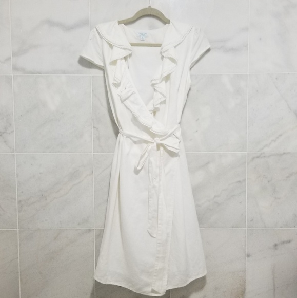 white linen dress target
